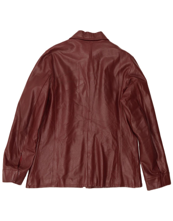 Мужская кожаная куртка Conbipel IT 48 Medium Burgundy