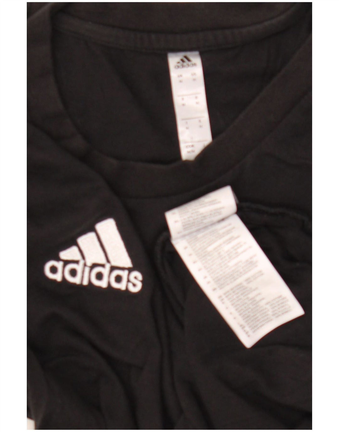 Мужская футболка Adidas Top Medium Black Cotton