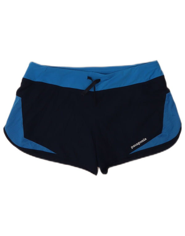 Женские спортивные шорты Patagonia UK 6 XS, темно-синие, полиэстер с цветными блоками