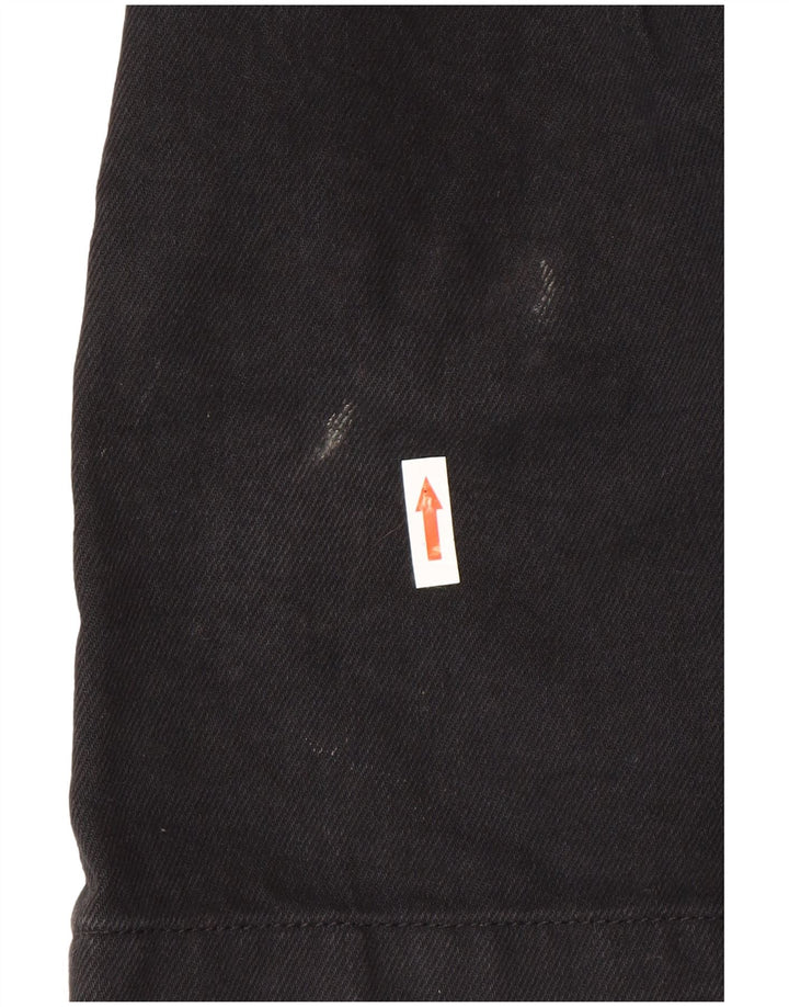 Женская джинсовая юбка Topshop UK 10, маленькая W26, черная