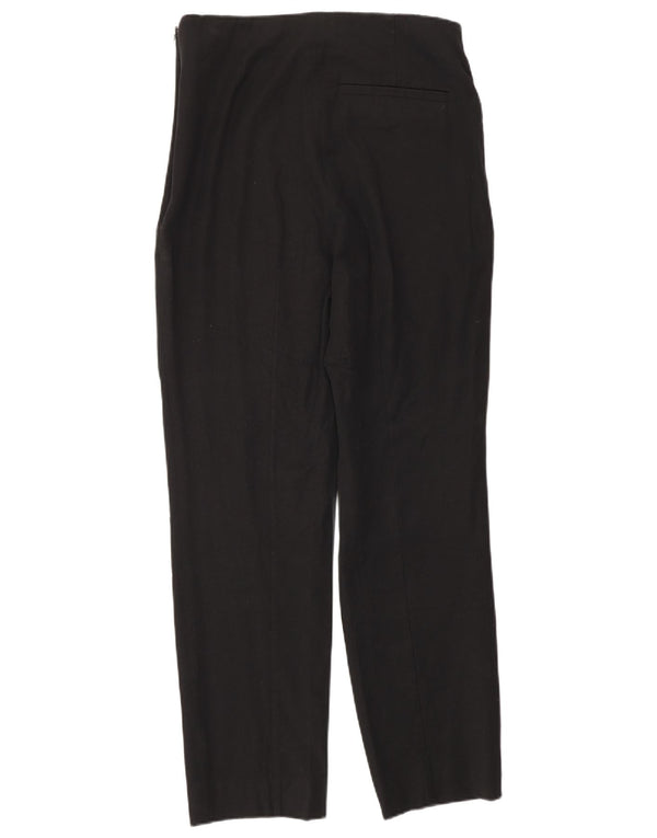 Cos Womens Straight Casual Trousers EU 42 Large W28 L28 Black Viscose