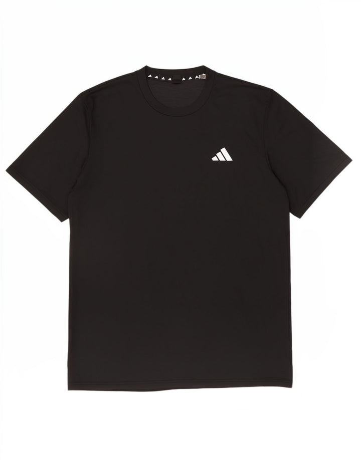 Мужская футболка Adidas Top Medium Black из полиэстера, спортивная
