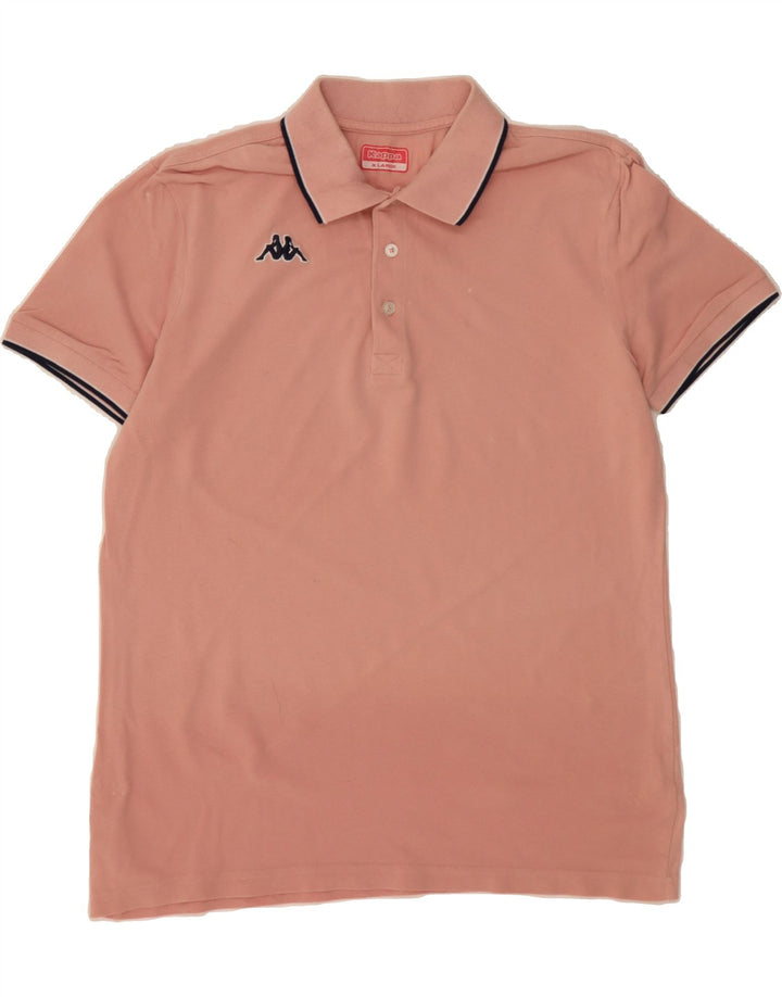 KAPPA Mens Polo Shirt XL Pink Cotton Vintage Kappa and Second-Hand Kappa from Messina Hembry 