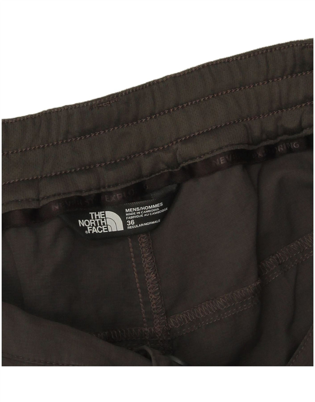 Мужские шорты The North Face W36, большие, серые, нейлоновые