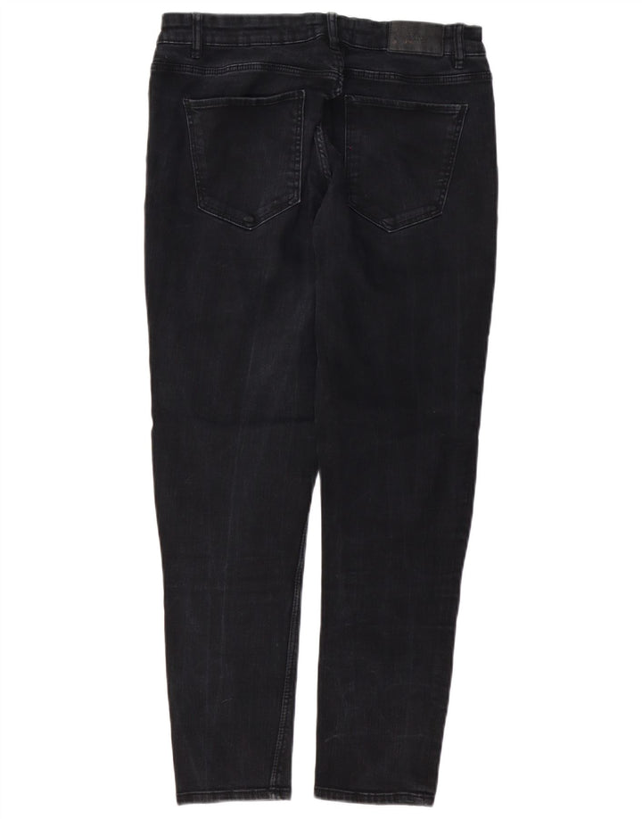 Женские узкие джинсы Zara EU 44 XL W34 L26, черные