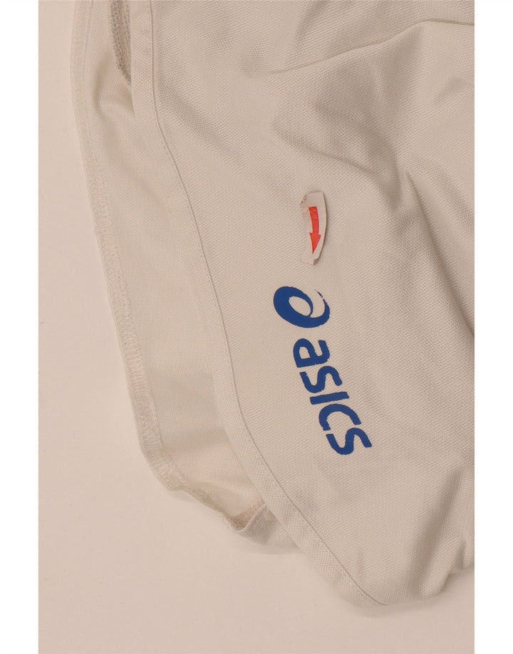 Женские спортивные шорты Asics UK 18 XL из белого полиэстера