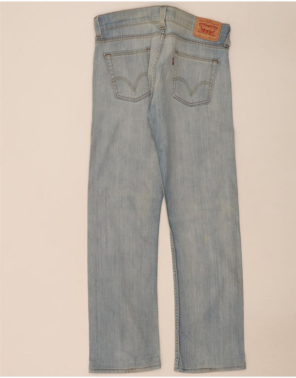 Женские прямые джинсы Levi's 506 W34 L32 синие, хлопок