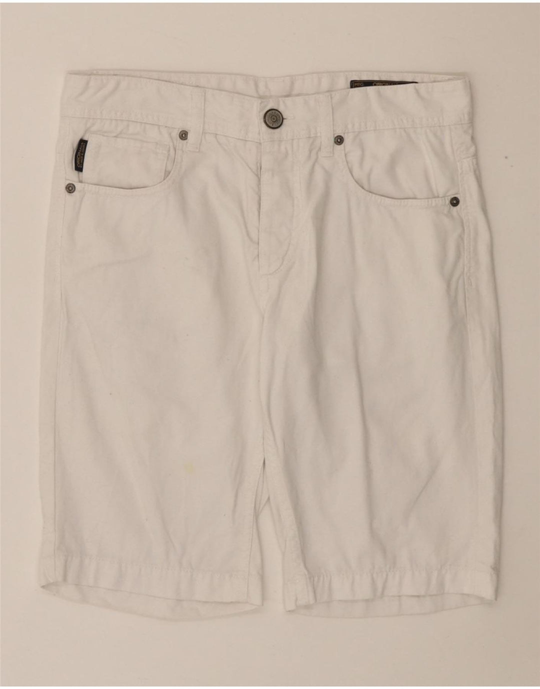 JACK & JONES Мужские джинсовые шорты W30, средний белый хлопок, хлопок
