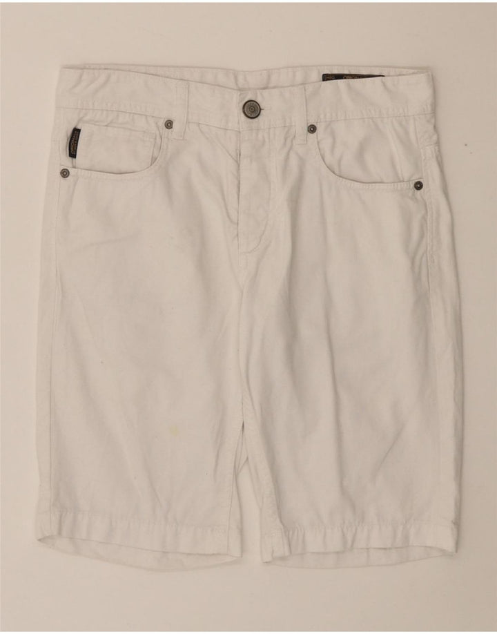 JACK & JONES Мужские джинсовые шорты W30, средний белый хлопок, хлопок