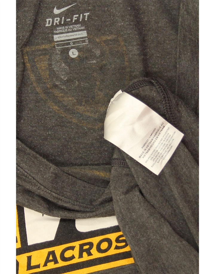 Женские кроссовки NIKE VCU Rams с длинным рукавом и графикой UK 16, большой серый полиэстер