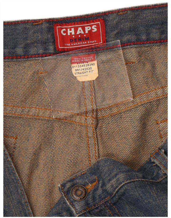 Мужские прямые джинсы CHAPS W42 L30 синие, хлопок