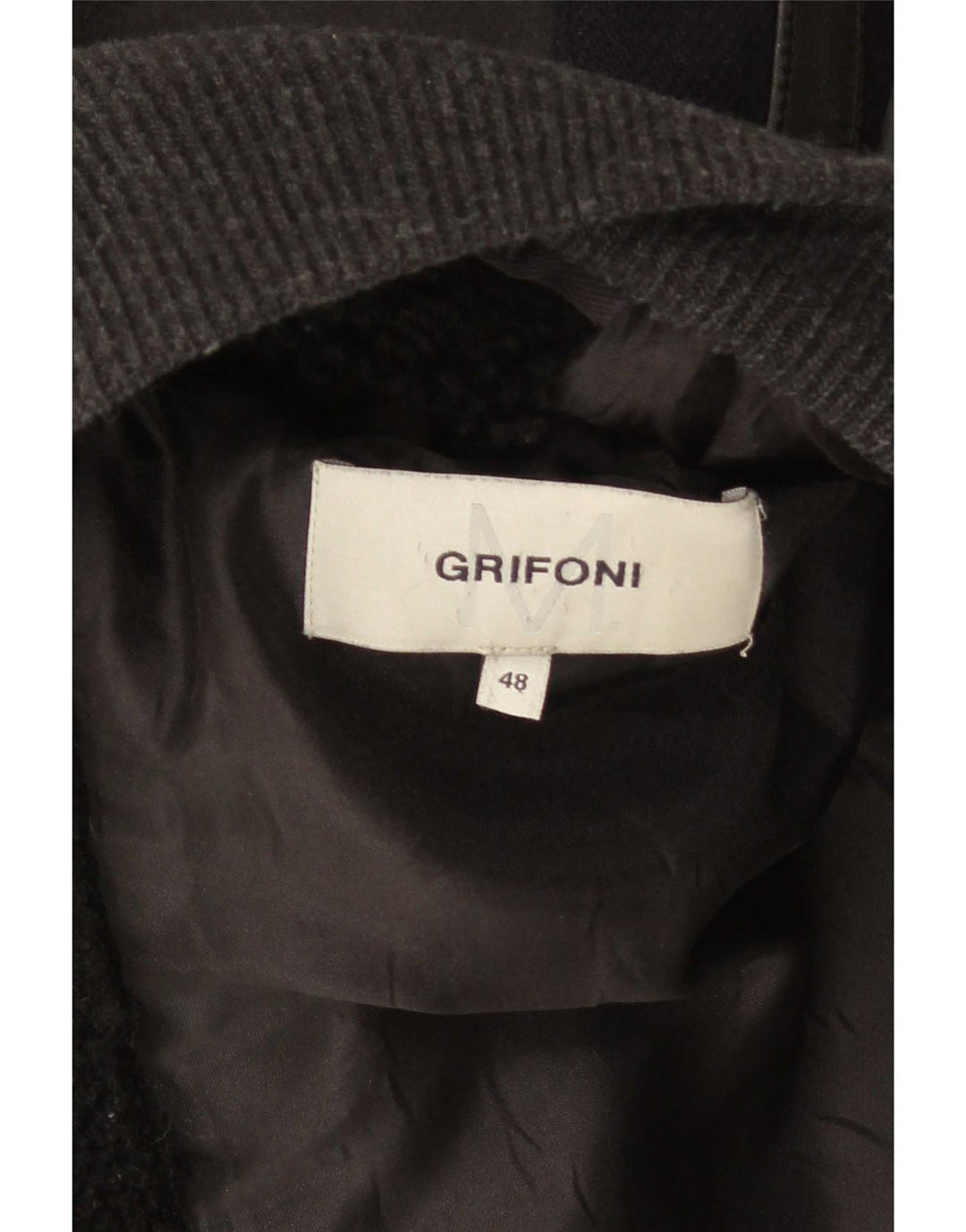 Мужская куртка-бомбер Grifoni IT 48 Medium Black Colorblock