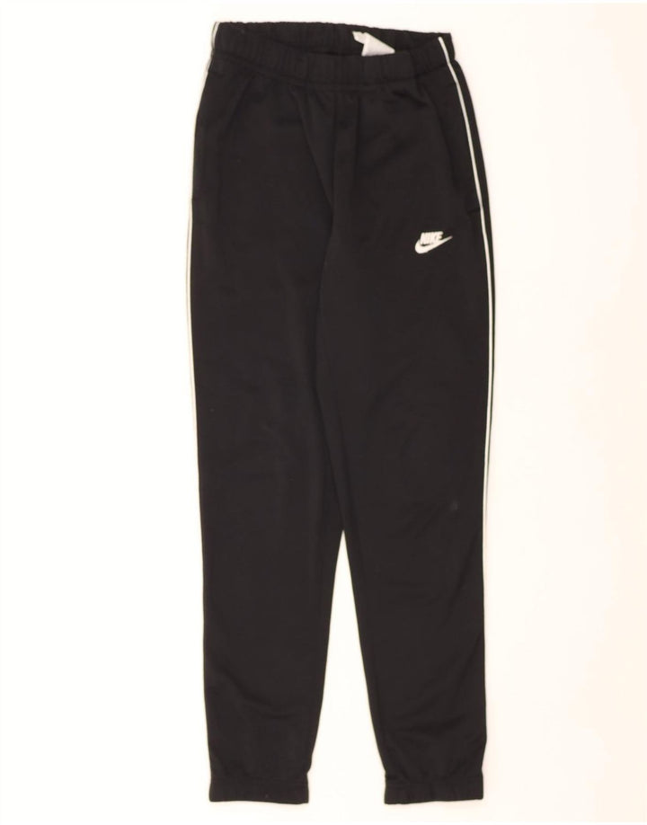NIKE Mens Tracksuit Trousers Joggers Small Black Polyester Vintage Nike and Second-Hand Nike from Messina Hembry 