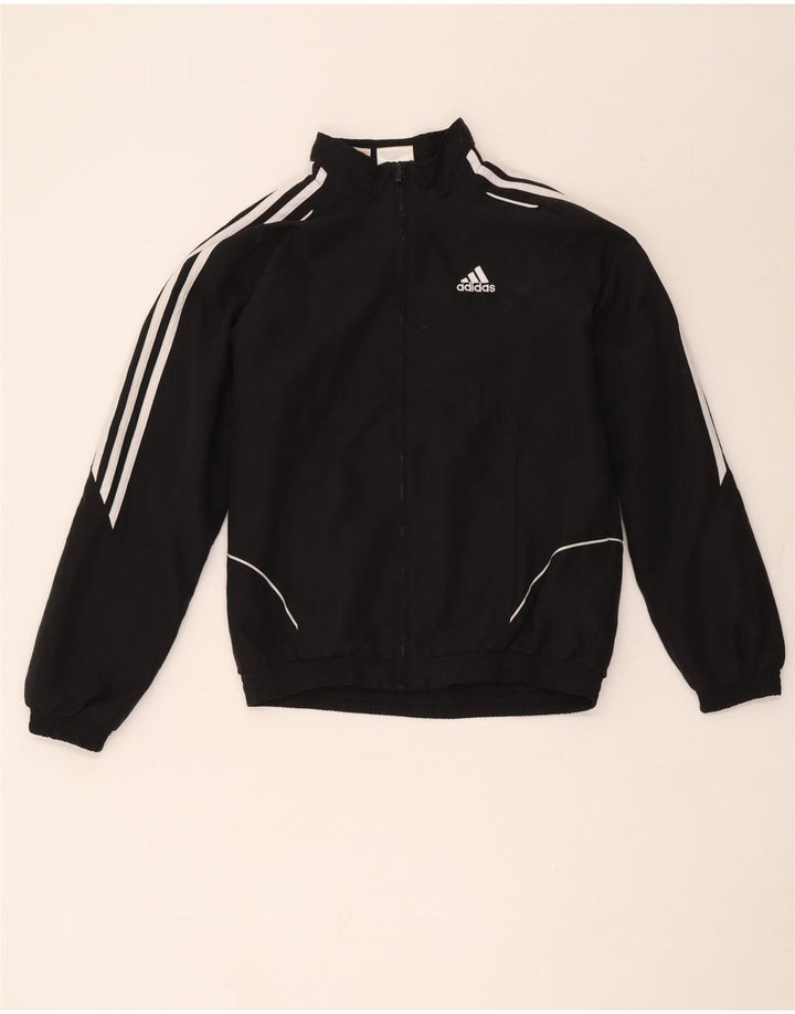 Спортивный костюм Adidas для мальчиков 13-14 лет, черный полиэстер