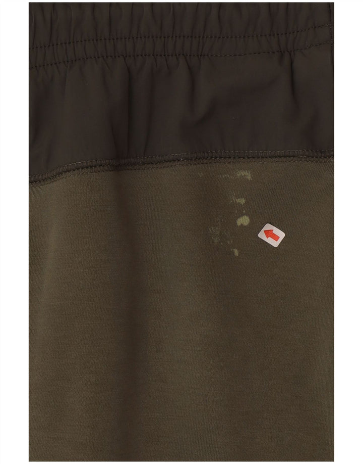 Мужские спортивные брюки Nike, большие зеленые хлопковые брюки с цветными блоками