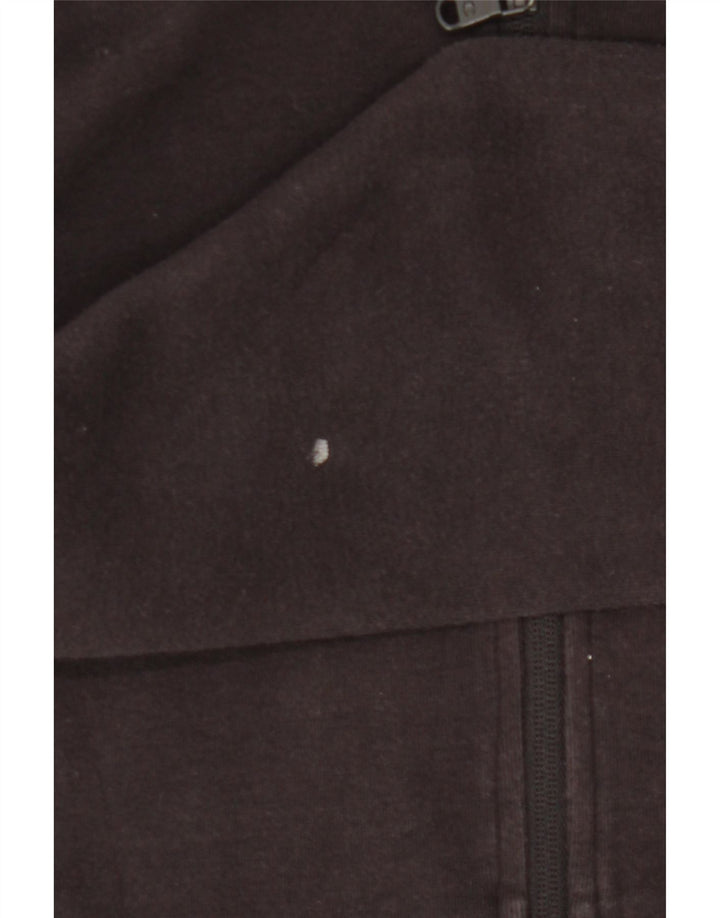 CHAMPION Womens Zip Hoodie Sweater UK 12 Medium Black Colourblock Cotton Vintage Champion and Second-Hand Champion from Messina Hembry 