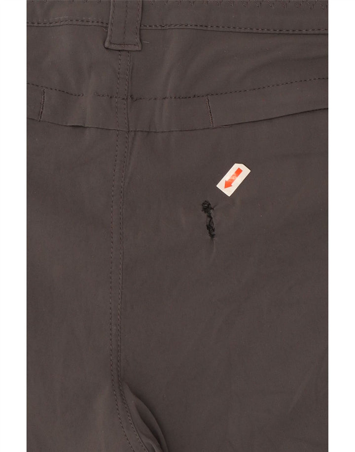 Женские походные шорты Eddie Bauer, США 10, большие, W32, серый нейлон