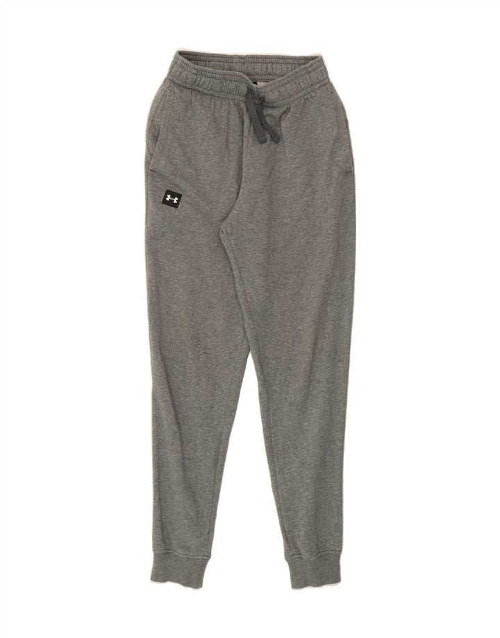 UNDER ARMOUR Mens Cold Gear Tracksuit Trousers Joggers Small  Grey Vintage Under Armour and Second-Hand Under Armour from Messina Hembry 