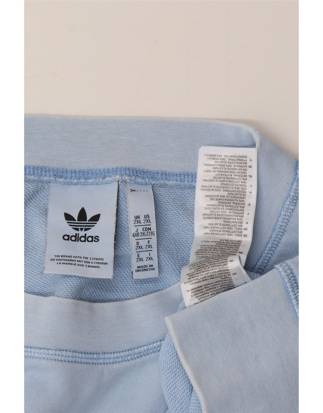 Мужской свитер ADIDAS 2XL, синий хлопок