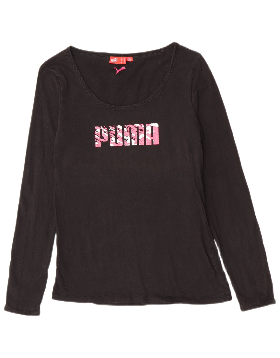 Женский топ с длинным рукавом Puma UK 12, средний черный