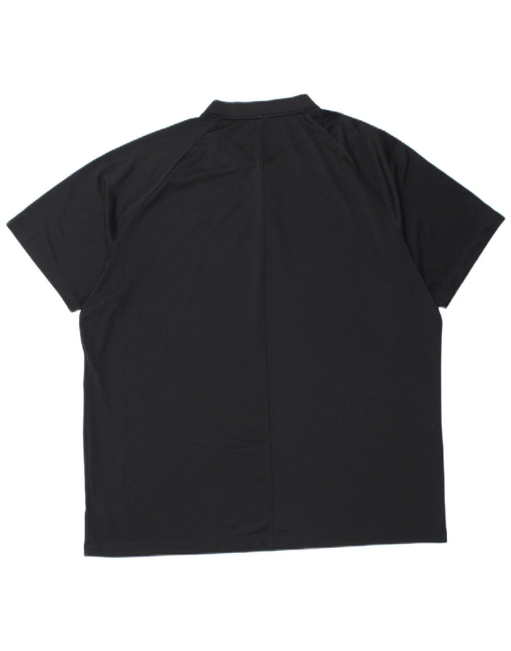 Мужская футболка Nike Dri Fit 2XL, черный полиэстер