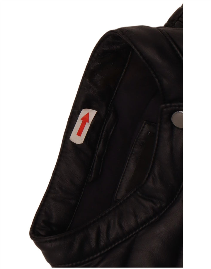 GUESS Женская стеганая куртка UK 14 Средний Темно-Синий Полиуретан