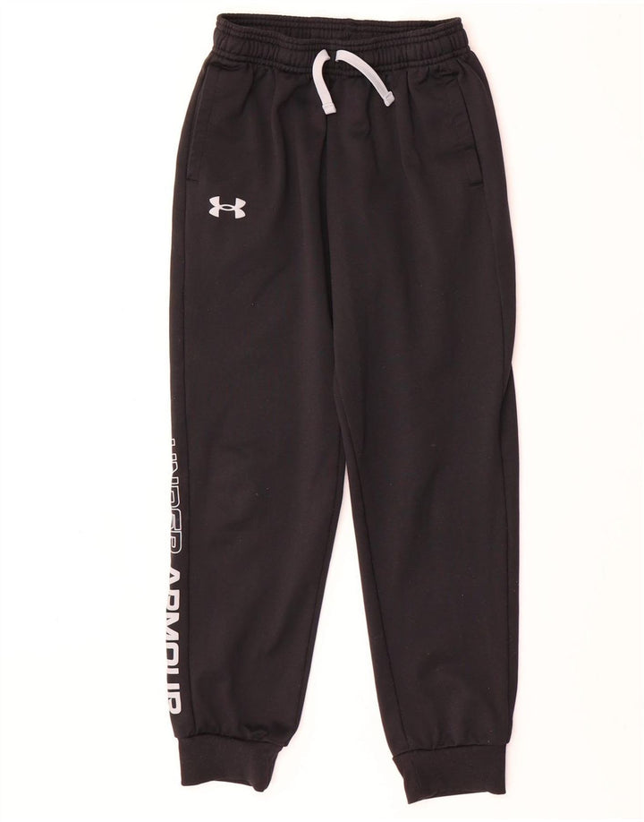 Спортивный костюм Under Armour для мальчиков, брюки для бега, 9–10 лет, средний черный