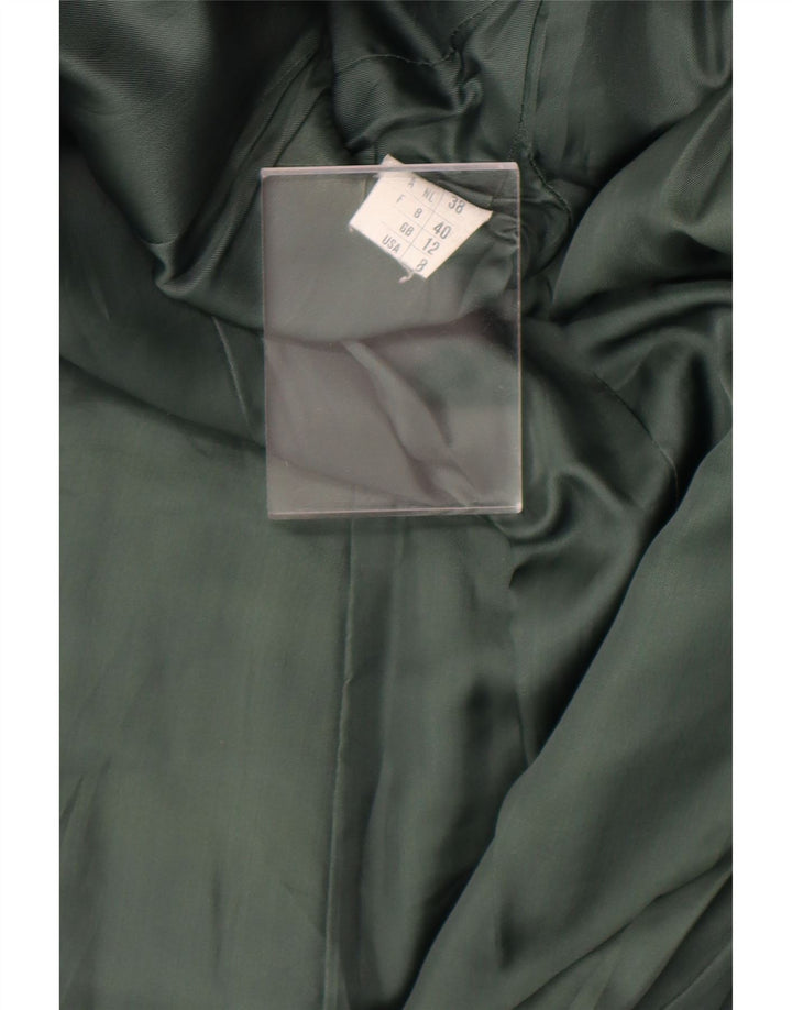 Женский пиджак Missoni UK 12, классический классический в разноцветную полоску среднего размера