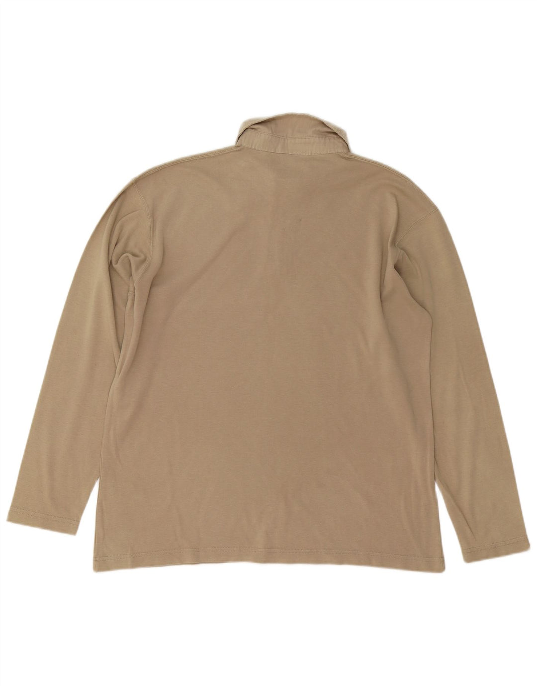 CALVIN KLEIN JEANS Рубашка-поло с длинными рукавами для мальчиков, 15–16 лет, бежевый, хлопок
