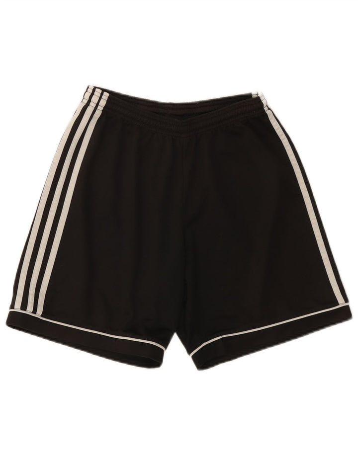 Мужские спортивные шорты Adidas Climalite, маленькие черные из полиэстера