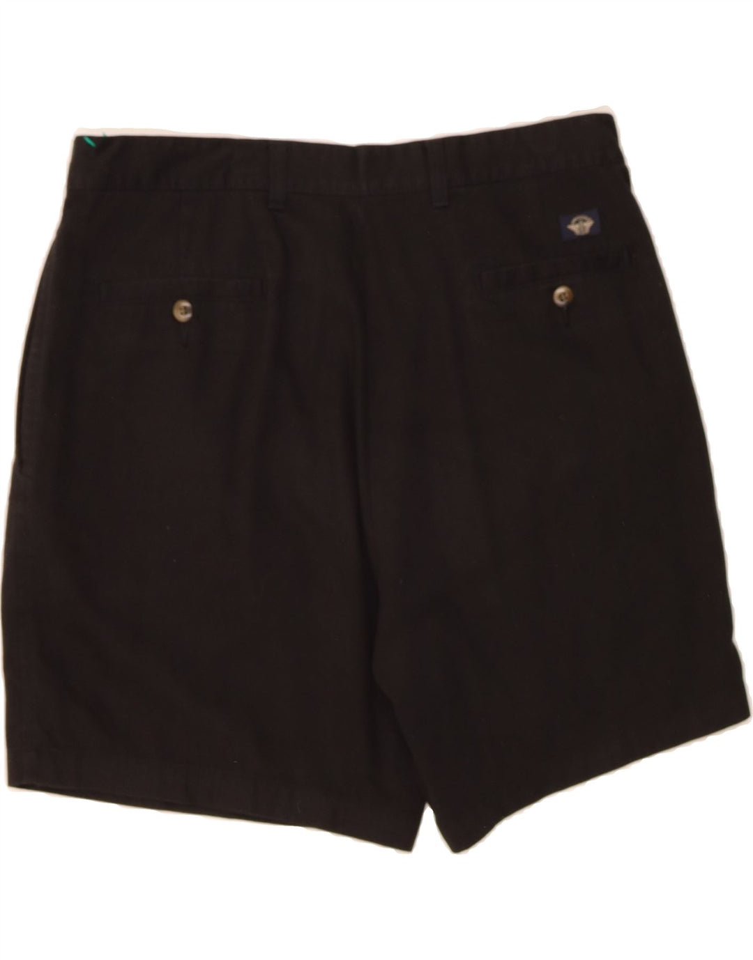 DOCKERS Womens Khakis Pegged Chino Shorts W36 XL Black Vintage Dockers and Second-Hand Dockers from Messina Hembry 