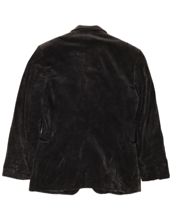 CALUGI E GIANNELLI Мужской бархатный пиджак IT 52 XL Темно-синий