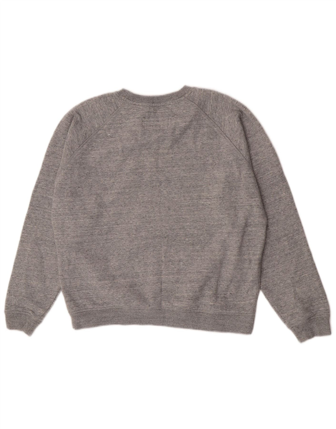 Женский свитер-свитшот Jack Wills UK 12, хлопковый средний серый цвет