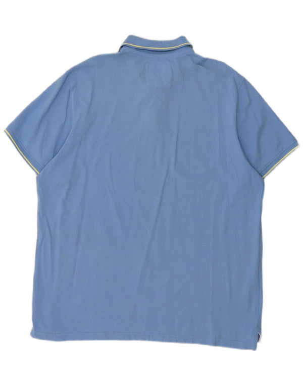 Мужская рубашка-поло Crew Clothing 2XL, синяя, хлопок