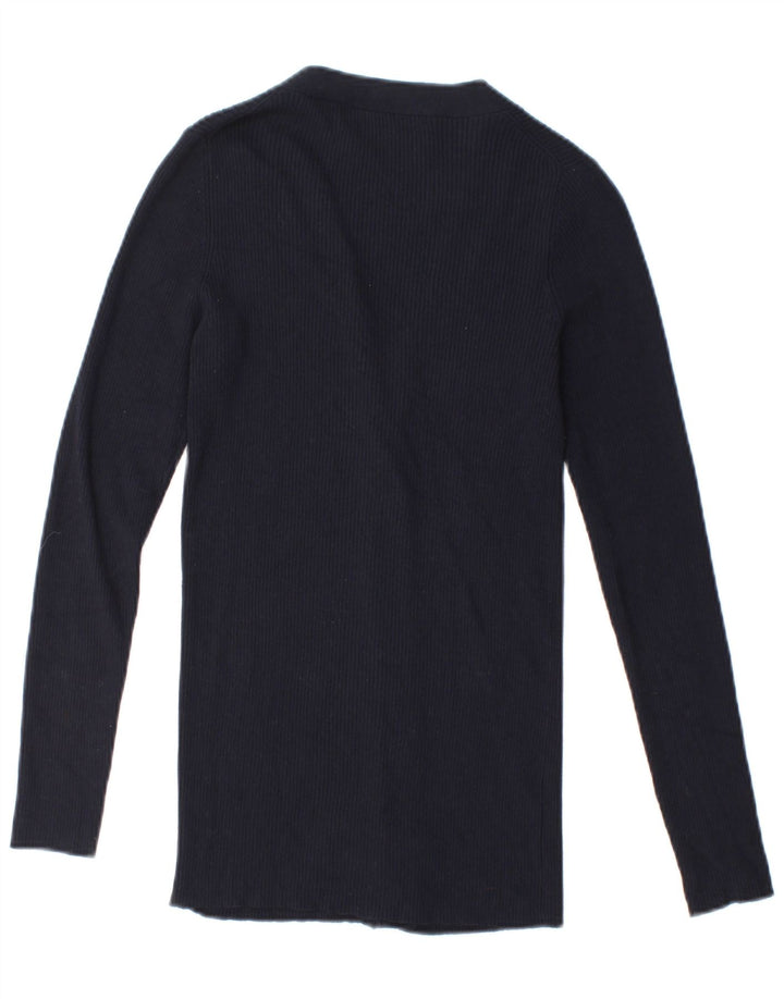 Женский кардиган Zara UK 14, средний темно-синий