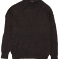 Мужской джемпер с круглым вырезом Zara, средний серый