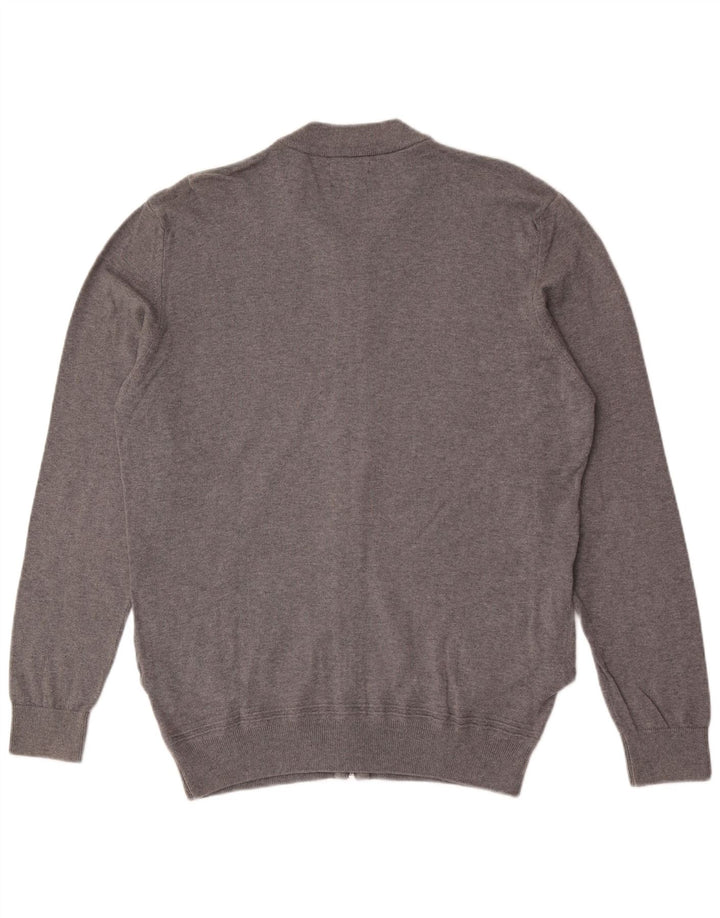 Мужской кардиган Zara XL, серый хлопок