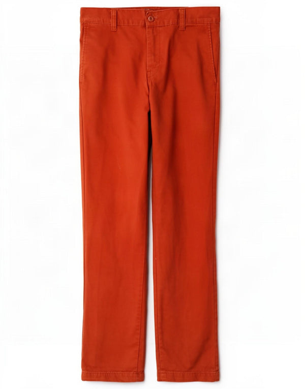 Мужские брюки-чиносы Carhartt W32 L34 красные, хлопковые