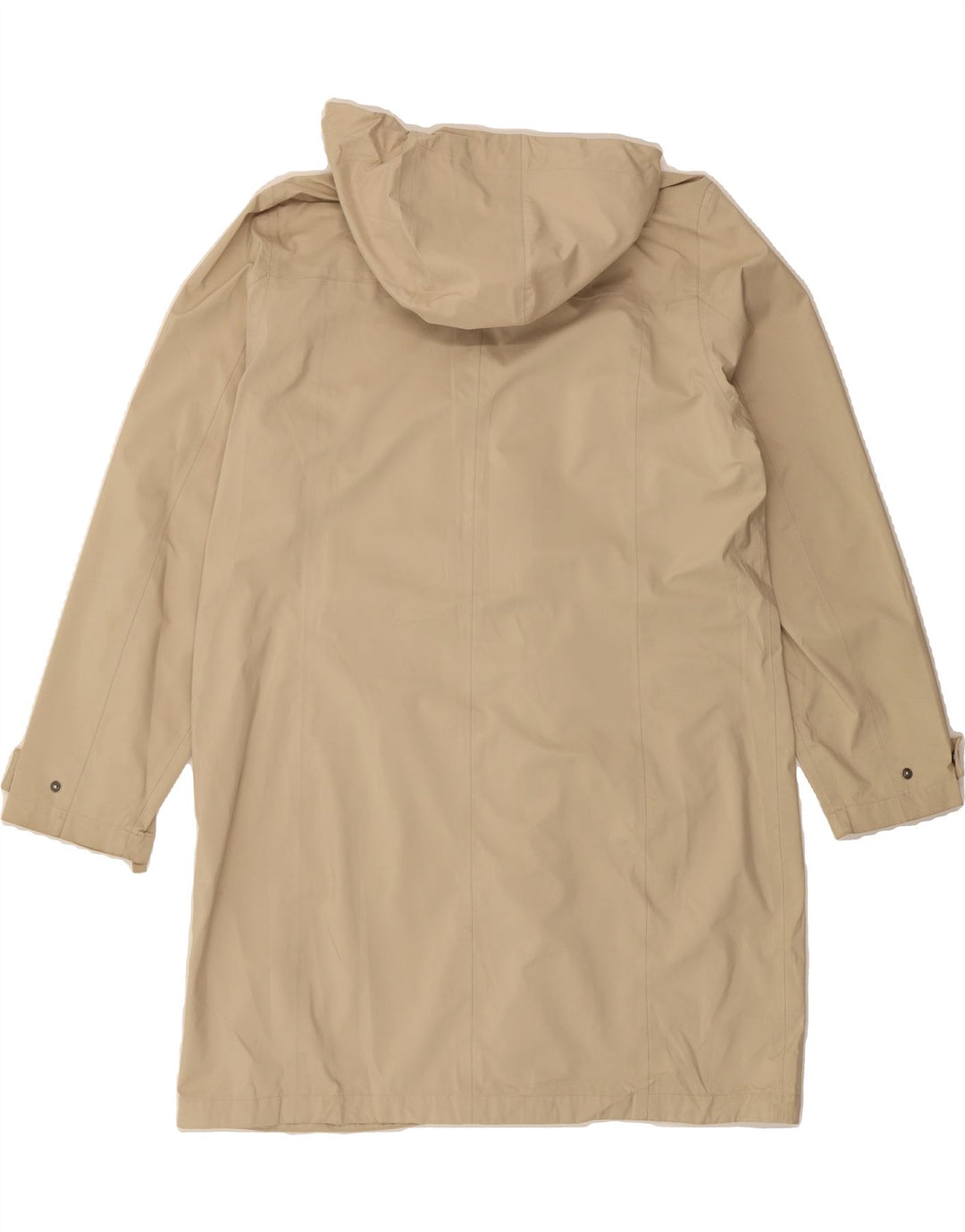 L.L.BEAN Womens Hooded Overcoat UK 18 XL Beige Polyester Vintage L.L.Bean and Second-Hand L.L.Bean from Messina Hembry 