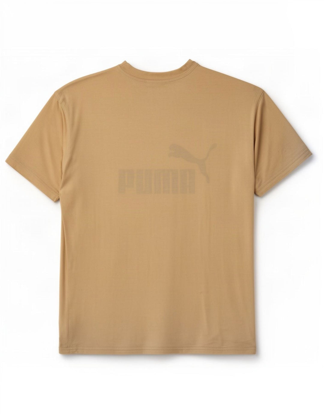Мужская футболка с рисунком Puma, маленькая, желтая