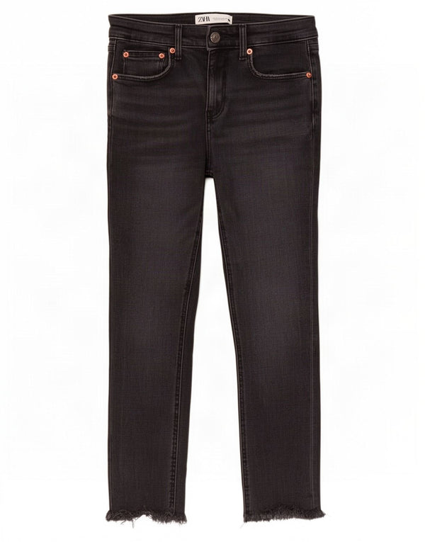 Женские узкие джинсы Zara EU 36 XS W26 L24 черные