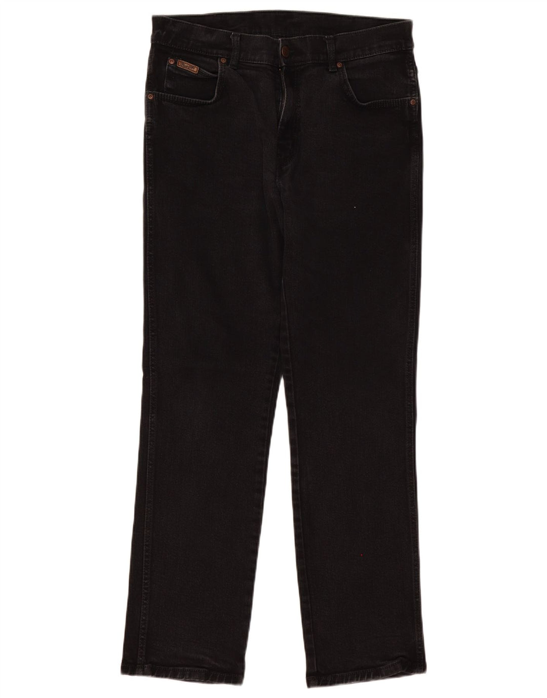 Мужские прямые джинсы Wrangler Texas Stretch W34 L32, черный хлопок