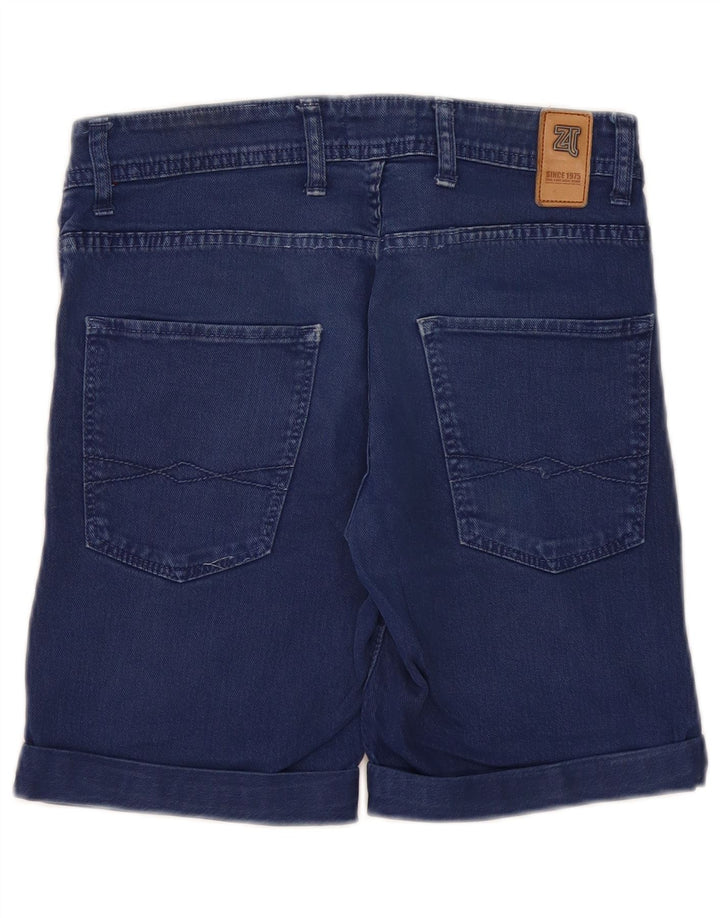 Мужские джинсовые шорты Zara EU 38 Small W30 Темно-синие