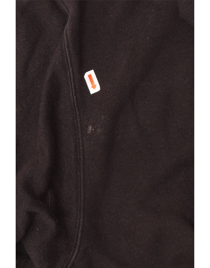 Мужской джемпер с капюшоном ADIDAS, большой черный, хлопковый