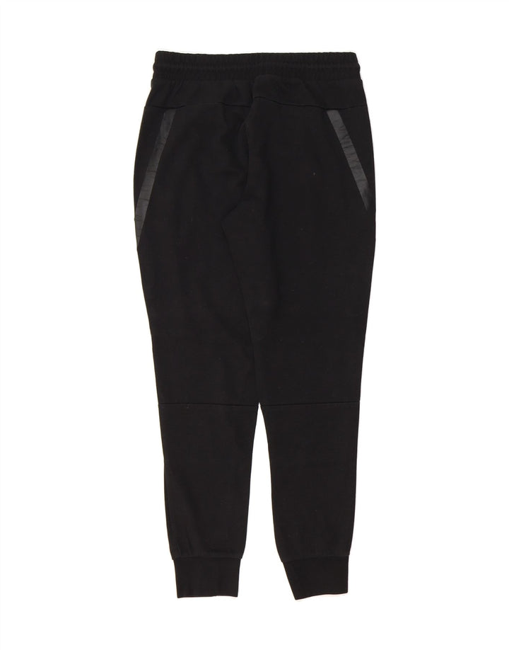 JACK & JONES Mens Tracksuit Trousers Joggers Medium Black Polyester Vintage Jack & Jones and Second-Hand Jack & Jones from Messina Hembry 