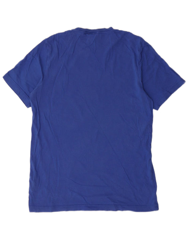 Мужская футболка Adidas Top Medium Navy Blue Хлопок