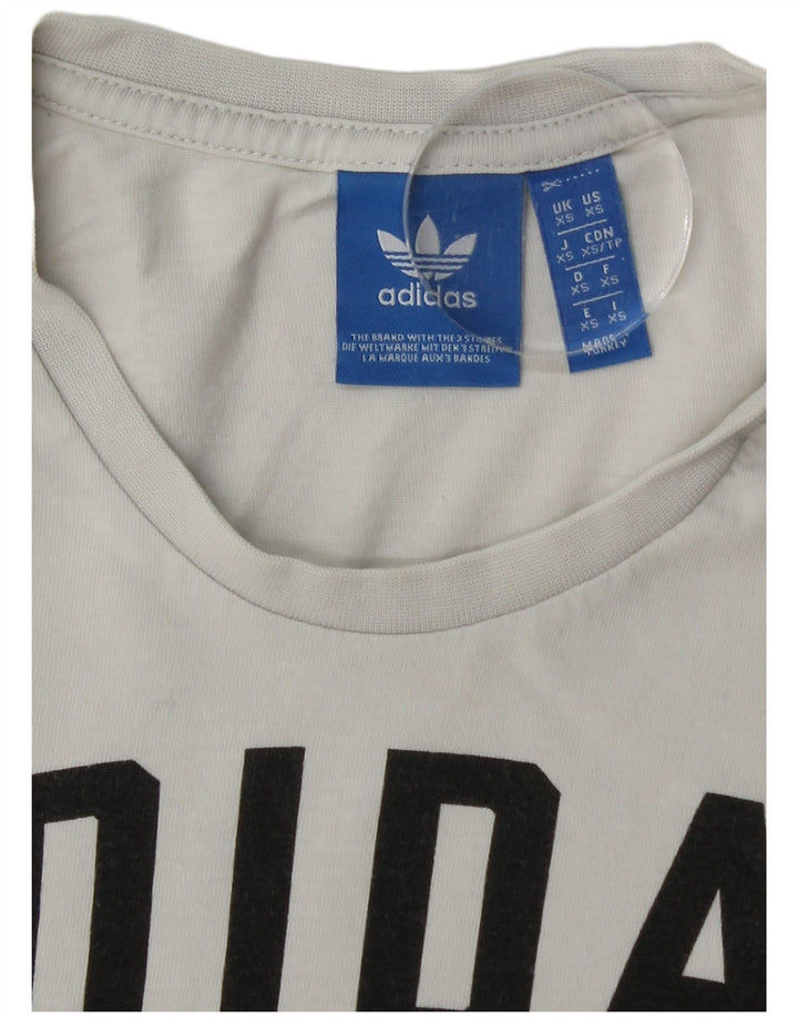 Мужская футболка с рисунком ADIDAS Top XS, белая