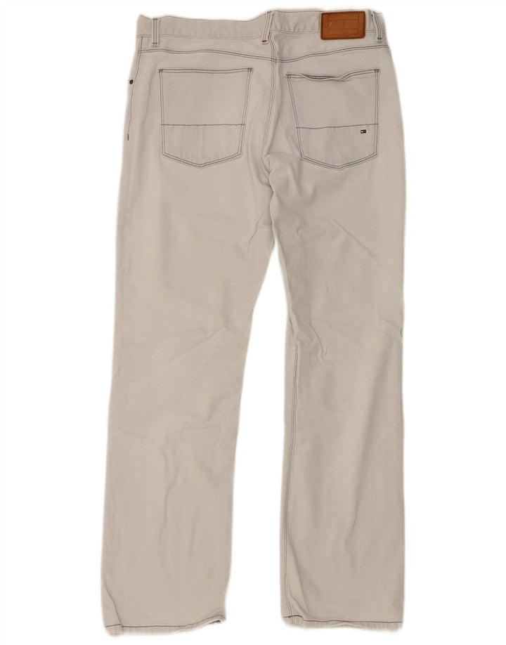 Мужские прямые джинсы Tommy Hilfiger W34 L31 синие, хлопок