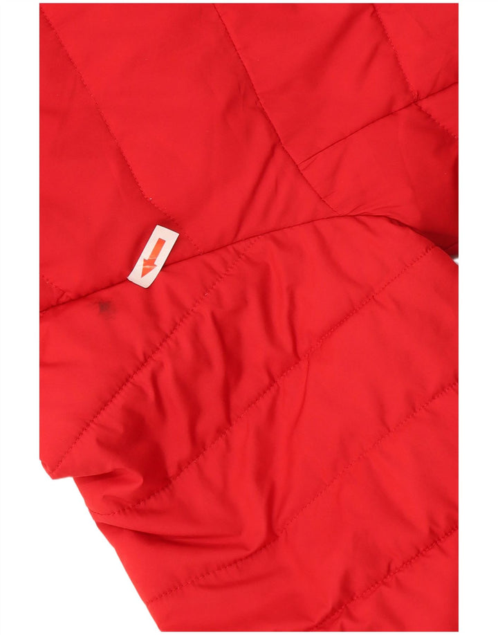 Женская утепленная куртка Columbia с капюшоном UK 18 XL, красный полиэстер