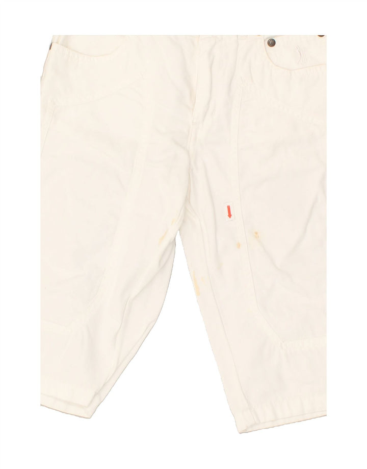 JECKERSON Womens Casual Shorts W26 Small White Cotton | Vintage Jeckerson | Thrift | Second-Hand Jeckerson | Used Clothing | Messina Hembry 